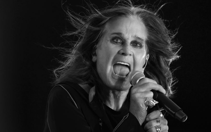 Ozzy Osbourne auf Bühne