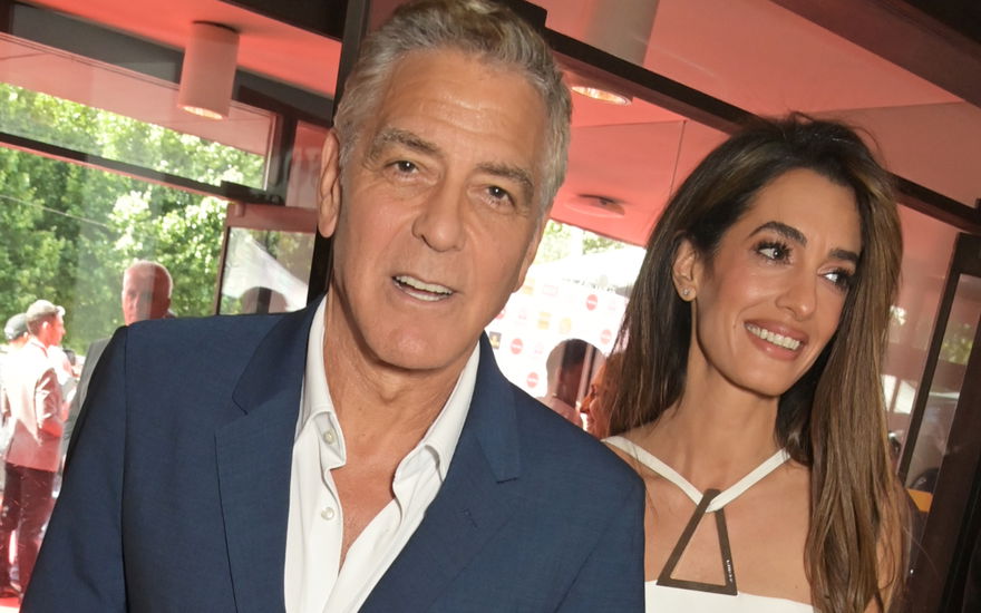 George Clooney mit Amal