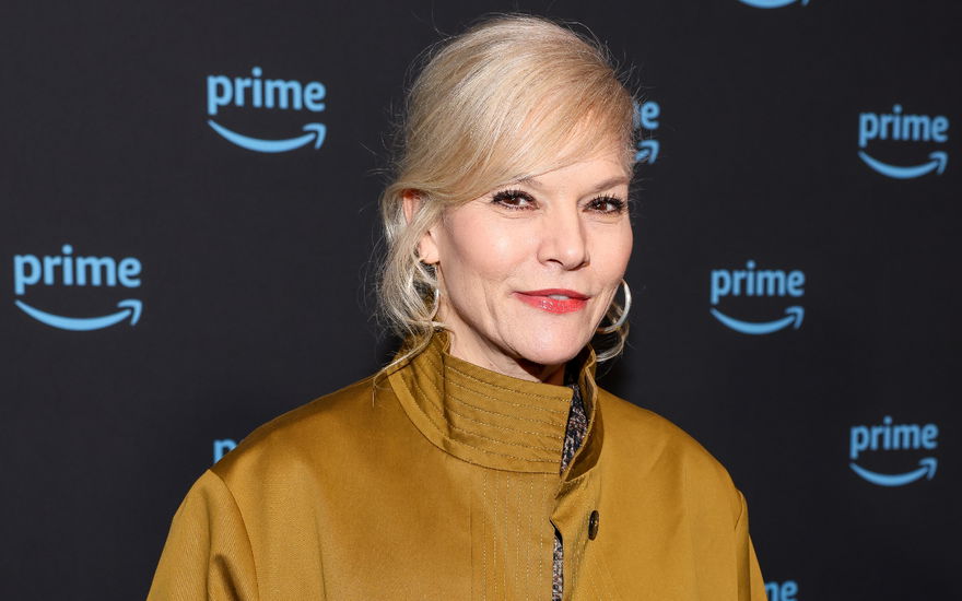 Ina Müller vor Prime Wand