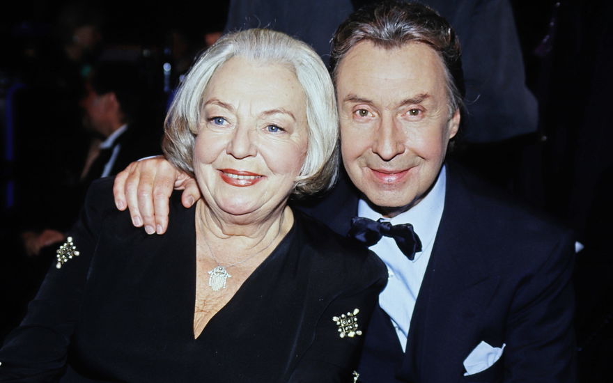 Peter Alexander mit seiner Ehefrau Hilde