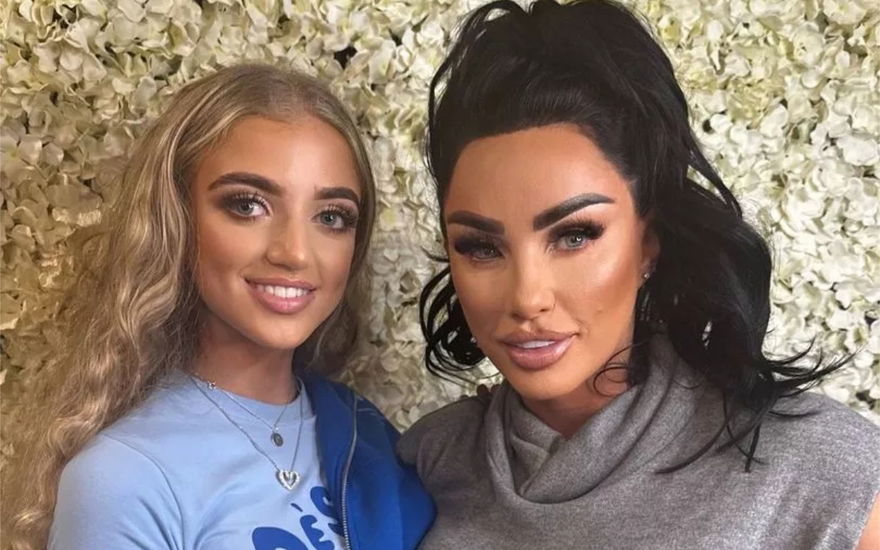 Princess Andre und Katie Price Selfie