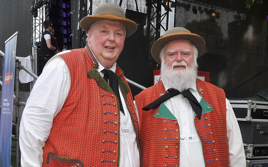 Wolfgang Schwalm und Wilfried Gliem