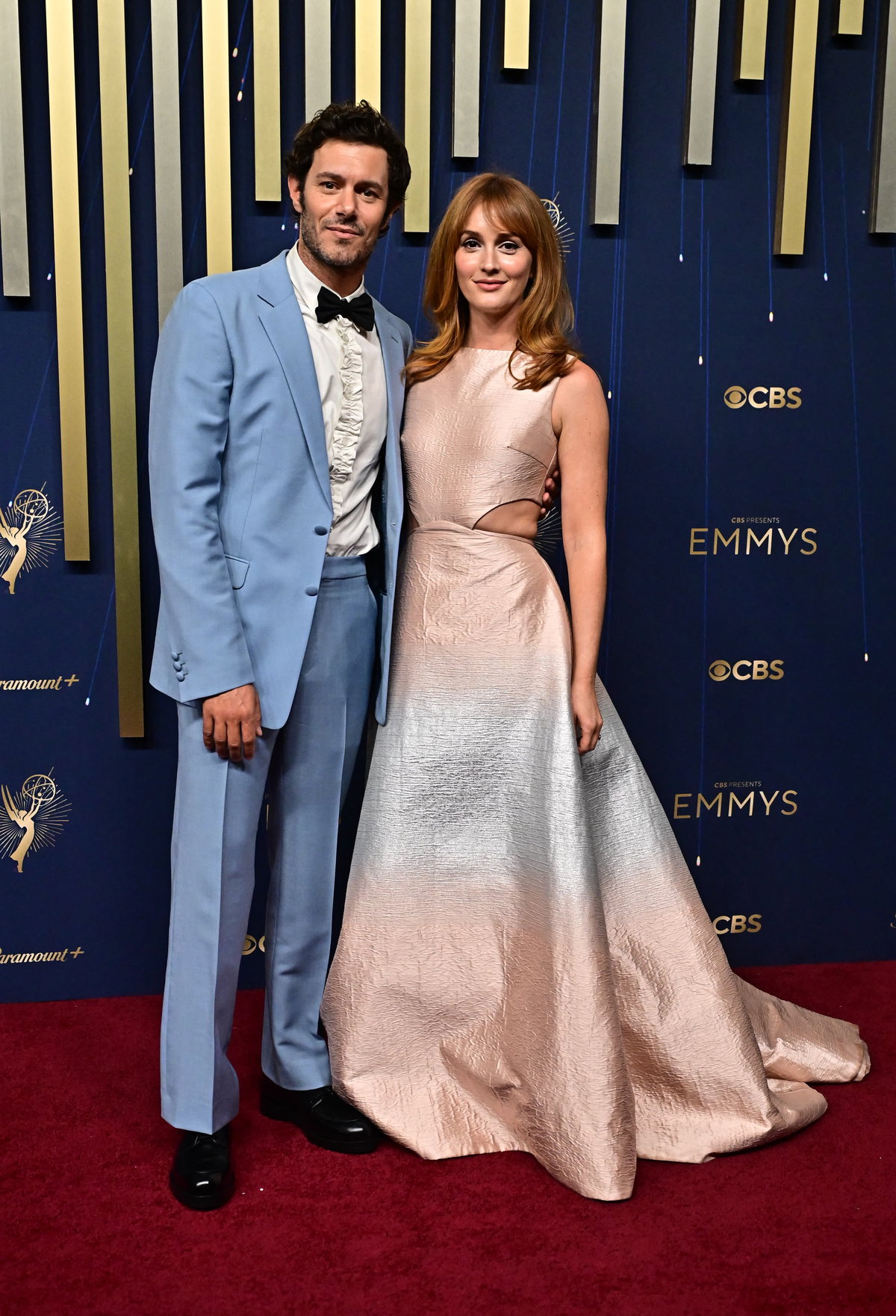 Adam Brody und Leighton Meester bei den Emmys