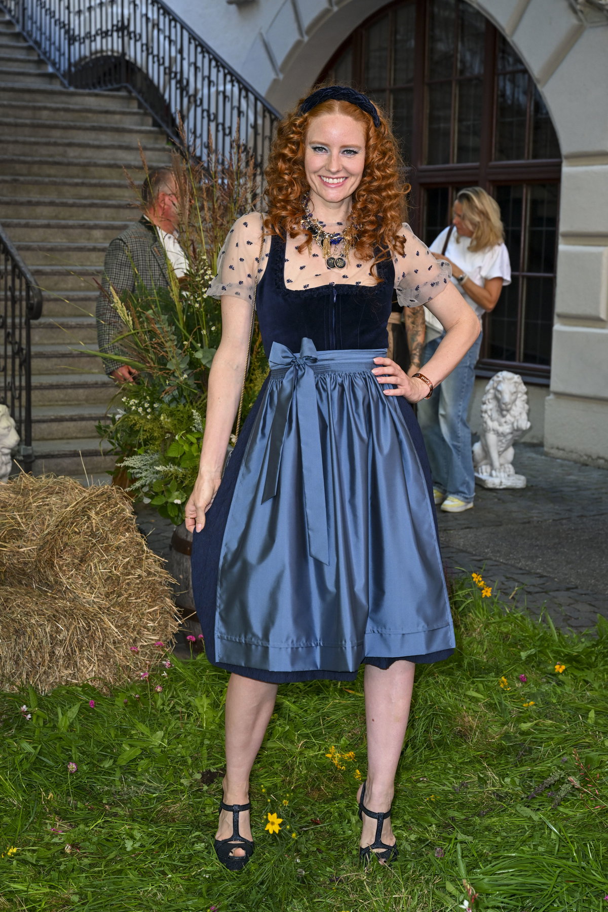 Barbara Meier beim "HeidiFest"