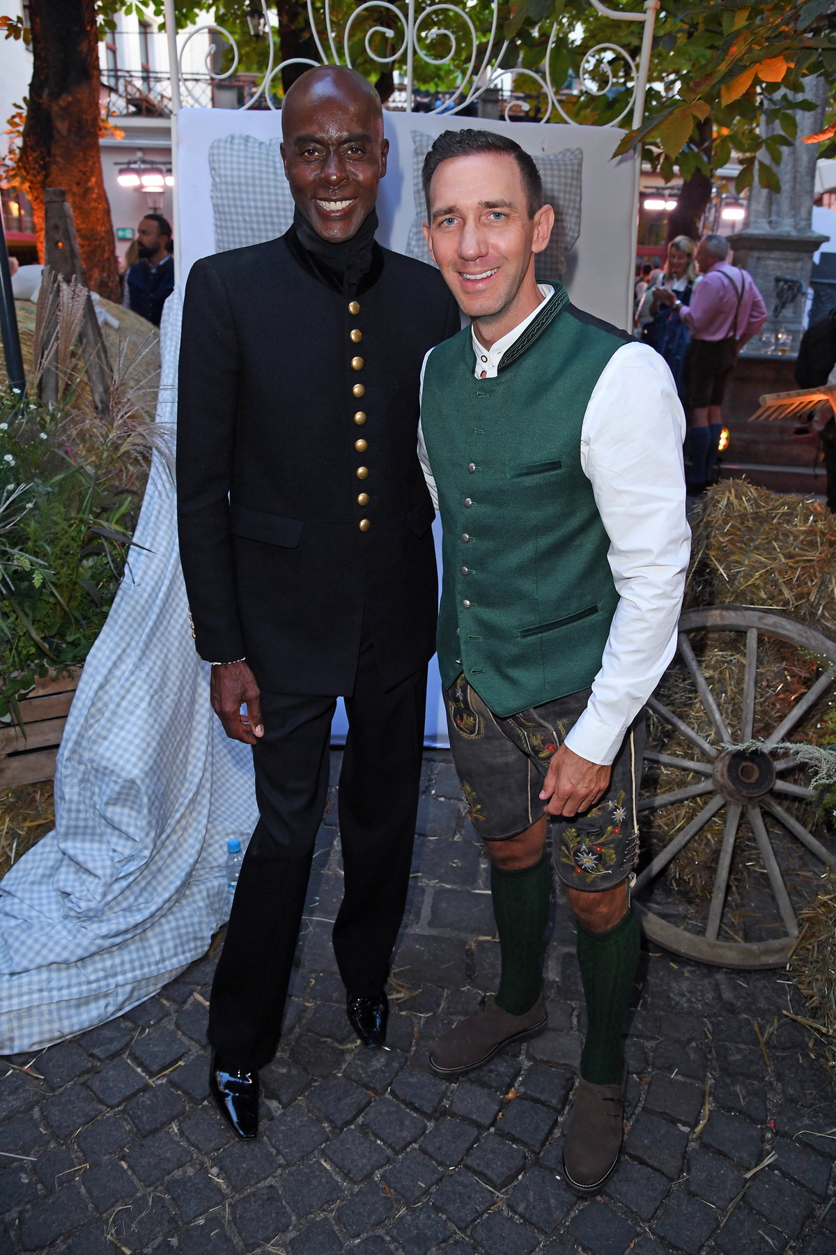 Bruce Darnell und Marcel Remus beim "HeidiFest"
