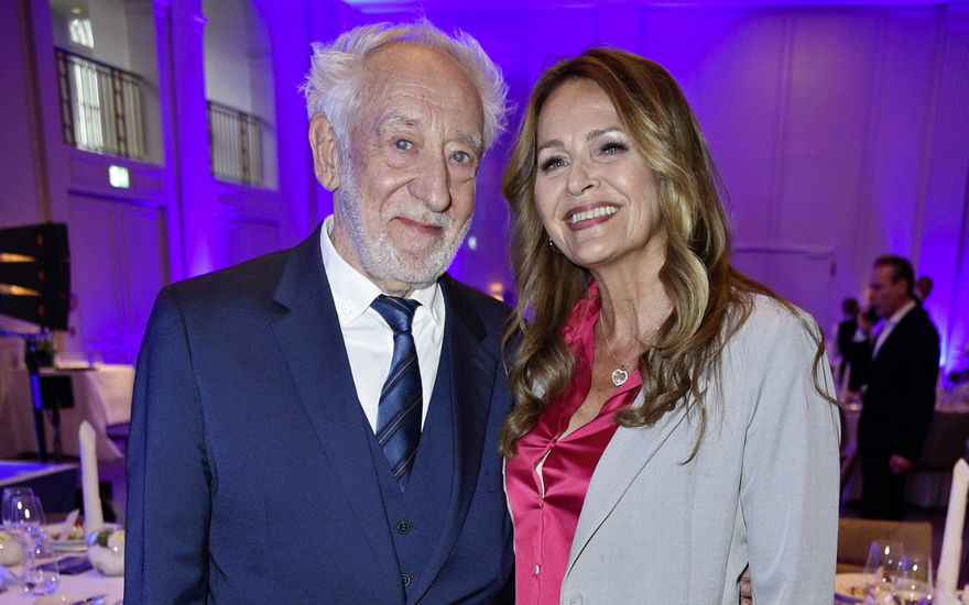 Dieter Hallervorden mit seiner Frau Christiane