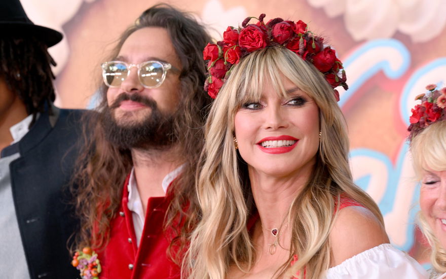 Heidi Klum mit Tom Kaulitz beim "HeidiFest"