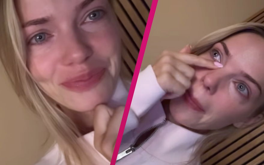 Laura Maria Rypa weint im Netz