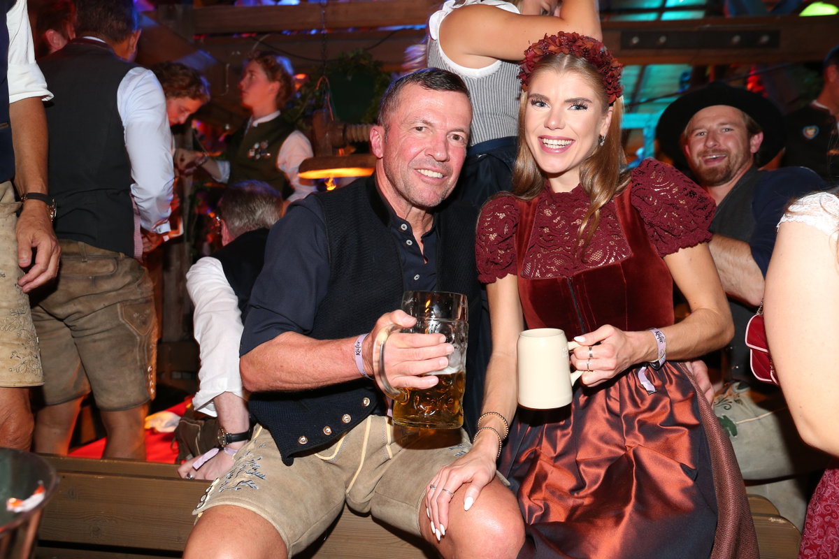 Lothar Matthäus und Theresa Sommer Oktoberfest