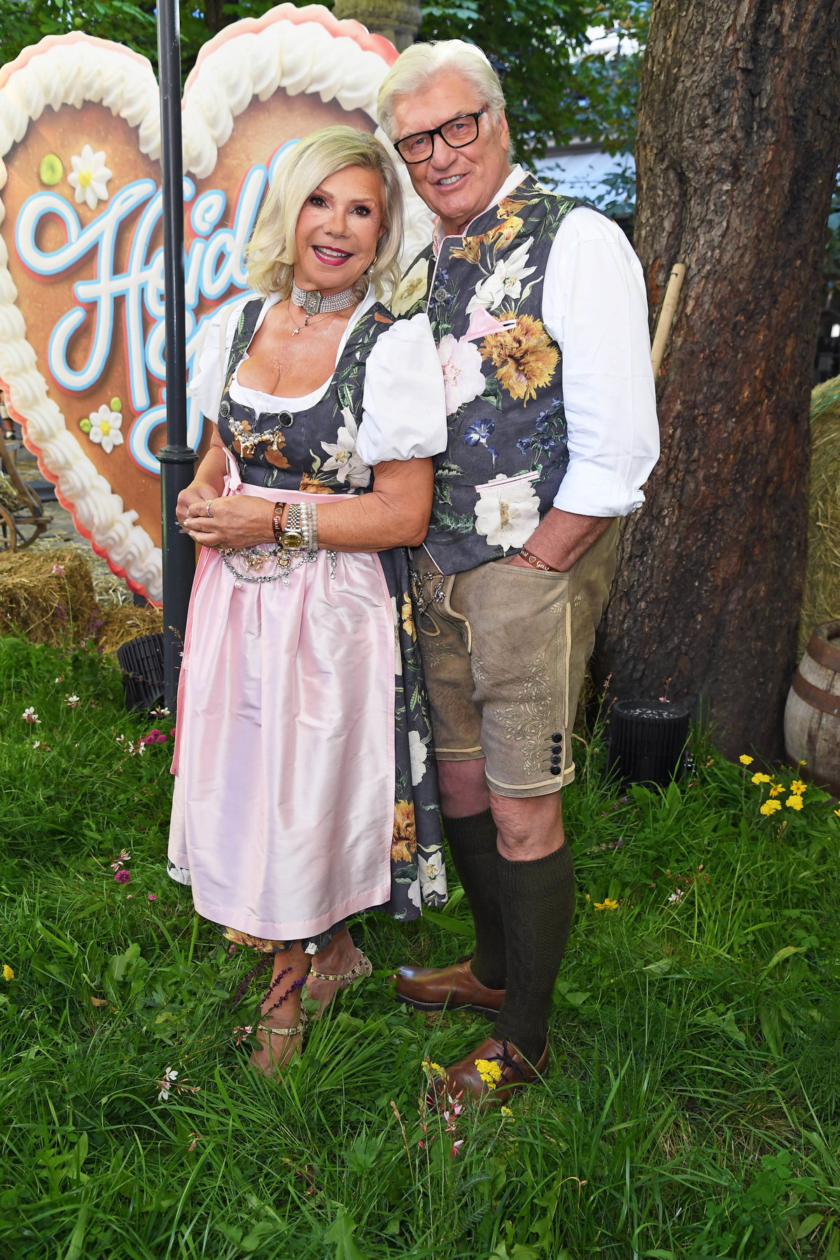 Marianne und Michael beim "HeidiFest"
