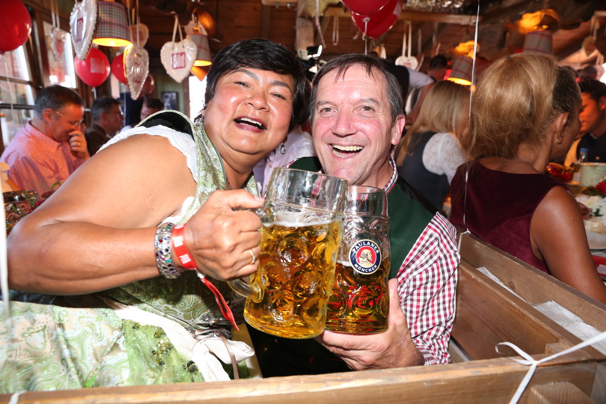 Stars auf dem Oktoberfest