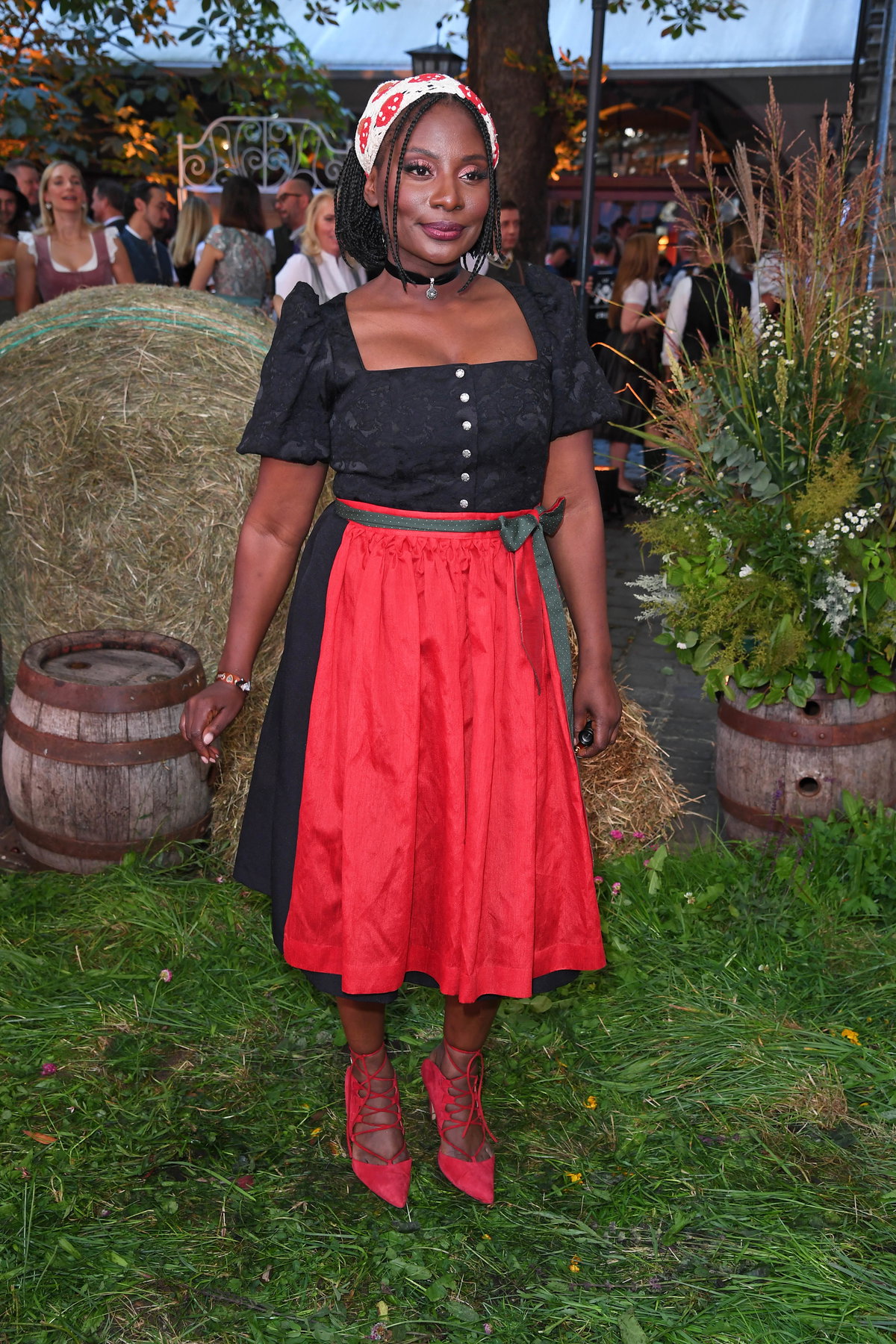 Niketa Thompson beim "HeidiFest"