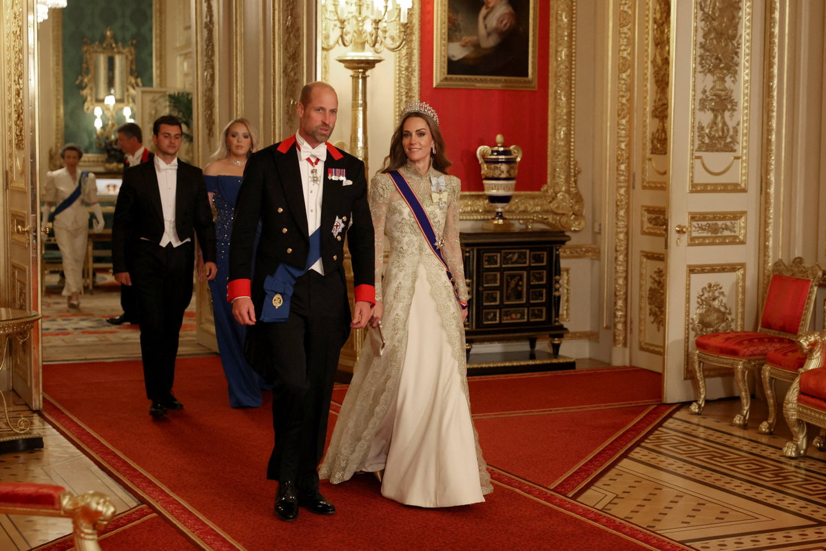 Staatsbesuch von Donald Trump und Ehefrau Melania bei König Charles III. und Königin Camilla