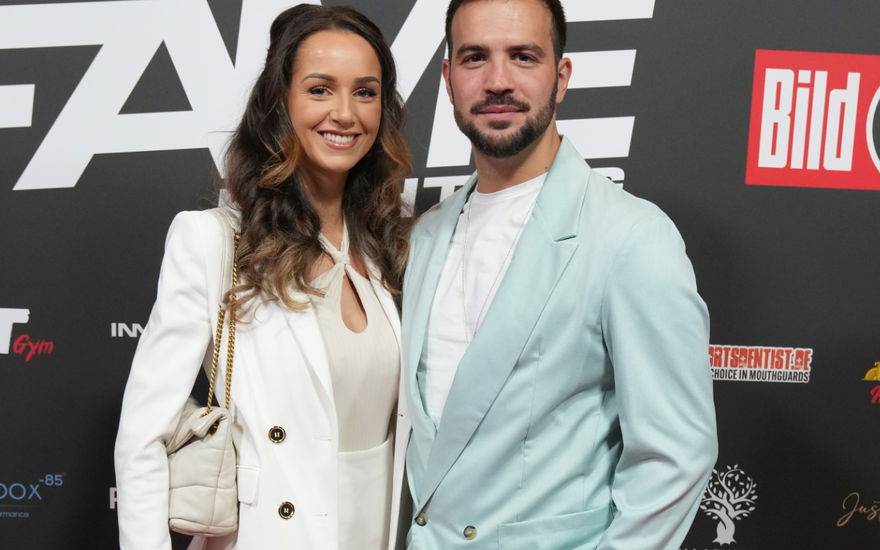Samira & Yasin Cilingir roter Teppich