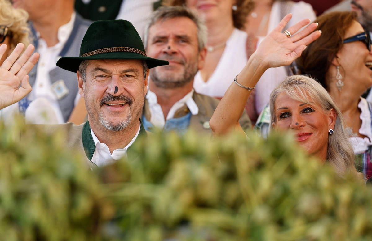 Markus Söder mit Karin
