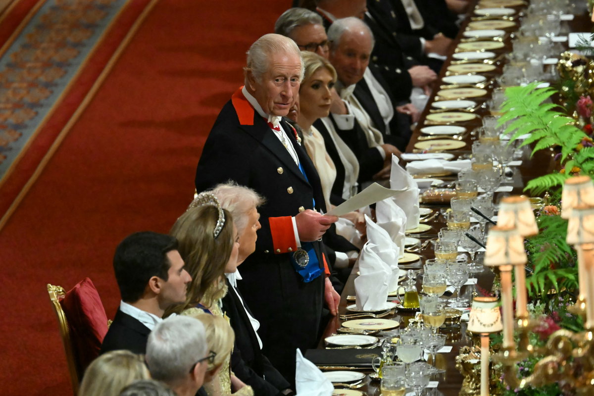 Staatsbesuch von Donald Trump und Ehefrau Melania bei König Charles III. und Königin Camilla