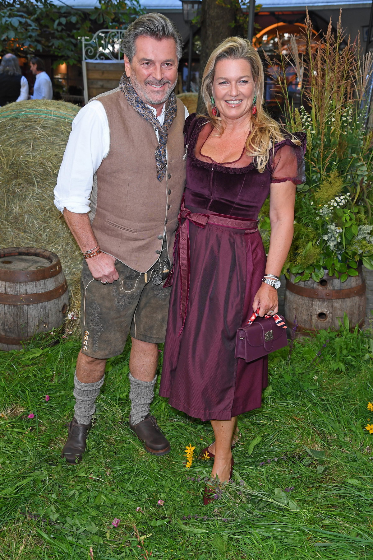 Thomas Anders mit Ehefrau Claudia beim HeidiFest