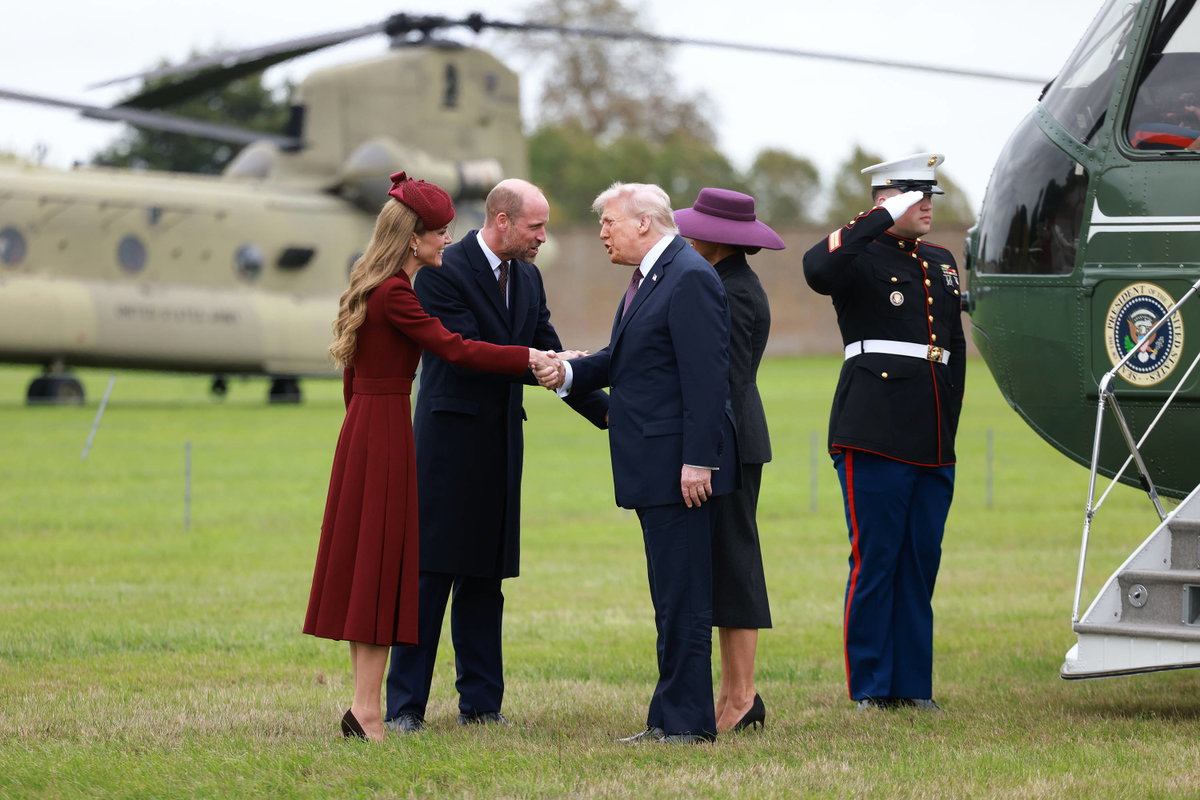 Melania und Donald Trump: Staatsbesuch bei König Charles und Queen Camilla