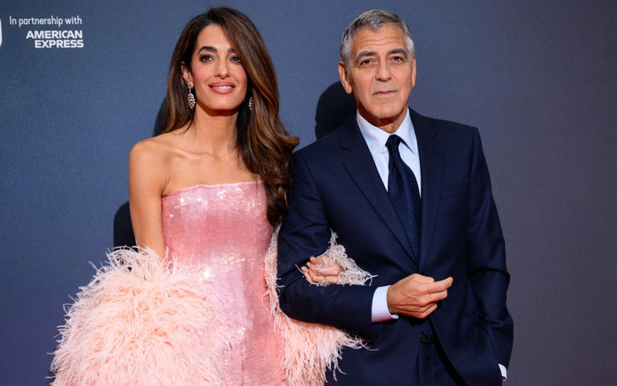 Amal Clooney und George