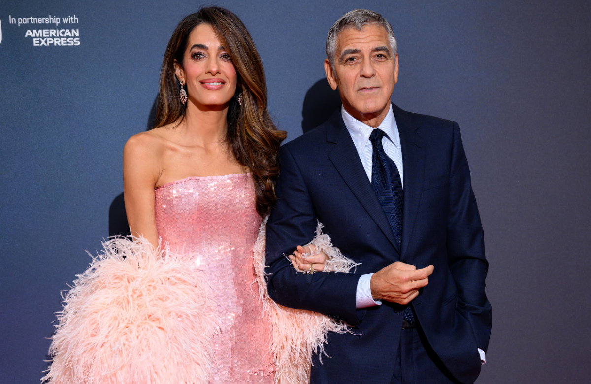 Amal Clooney und George