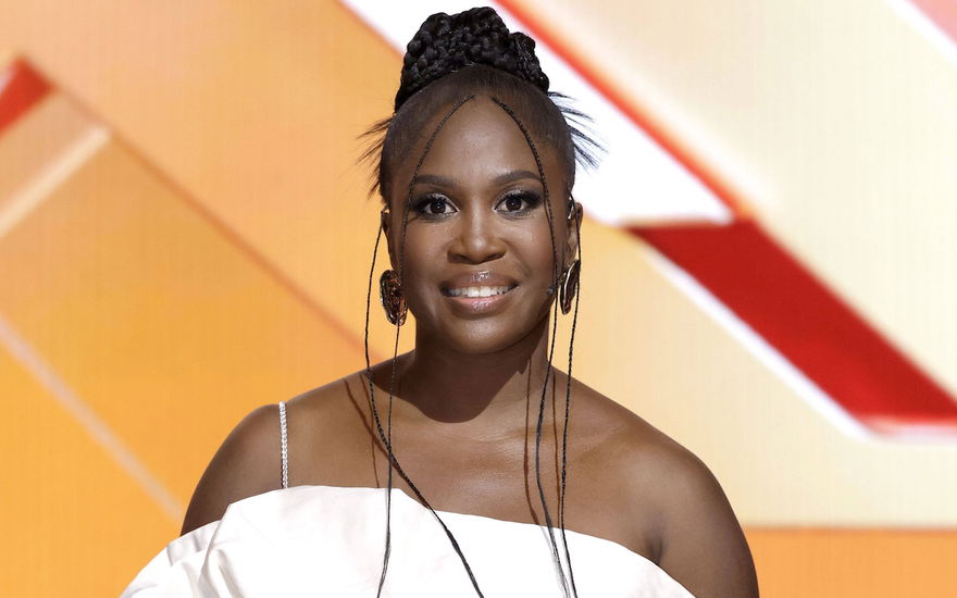 Motsi Mabuse weißes Kleid