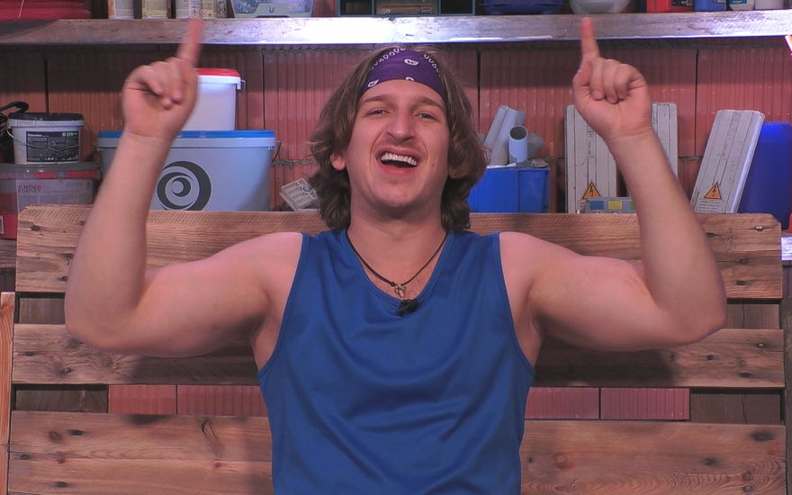 Erik Seidel im "Promi Big Brother"-Finale