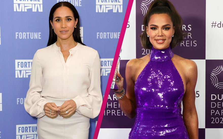 Herzogin Meghan mit Khloé Kardashian