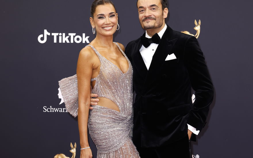 Jana Ina Zarrella und Giovanni Zarrella beim Bambi 2025