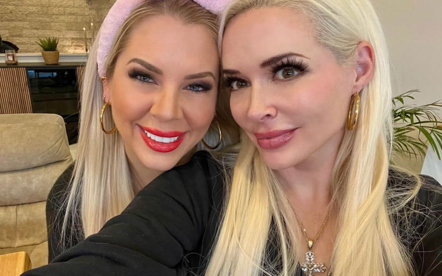 Jenny Frankhauser und Daniela Katzenberger Selfie