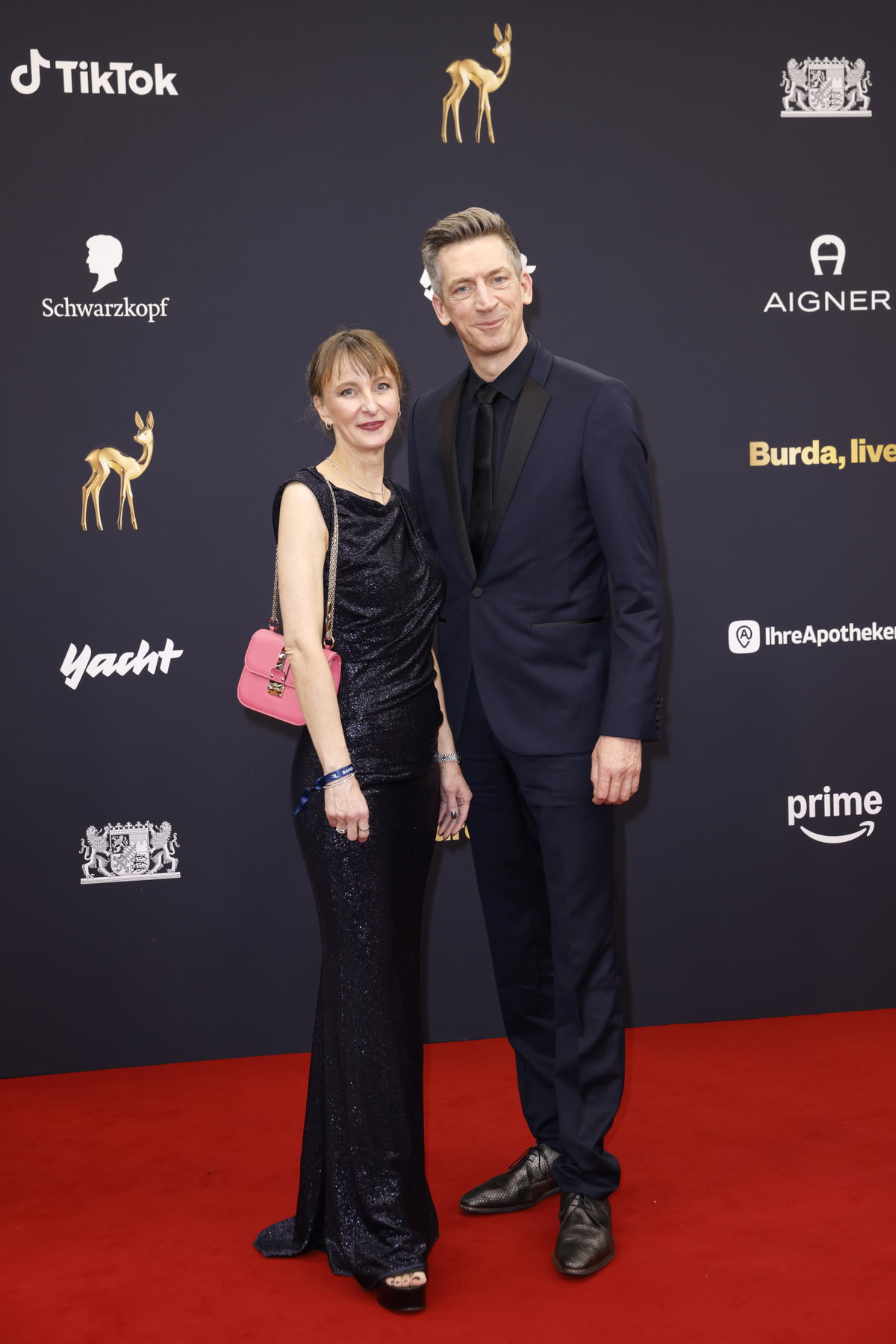 Steffen Hallaschka und Ehefrau Anne-Katrin Hallaschka Bambi 2025