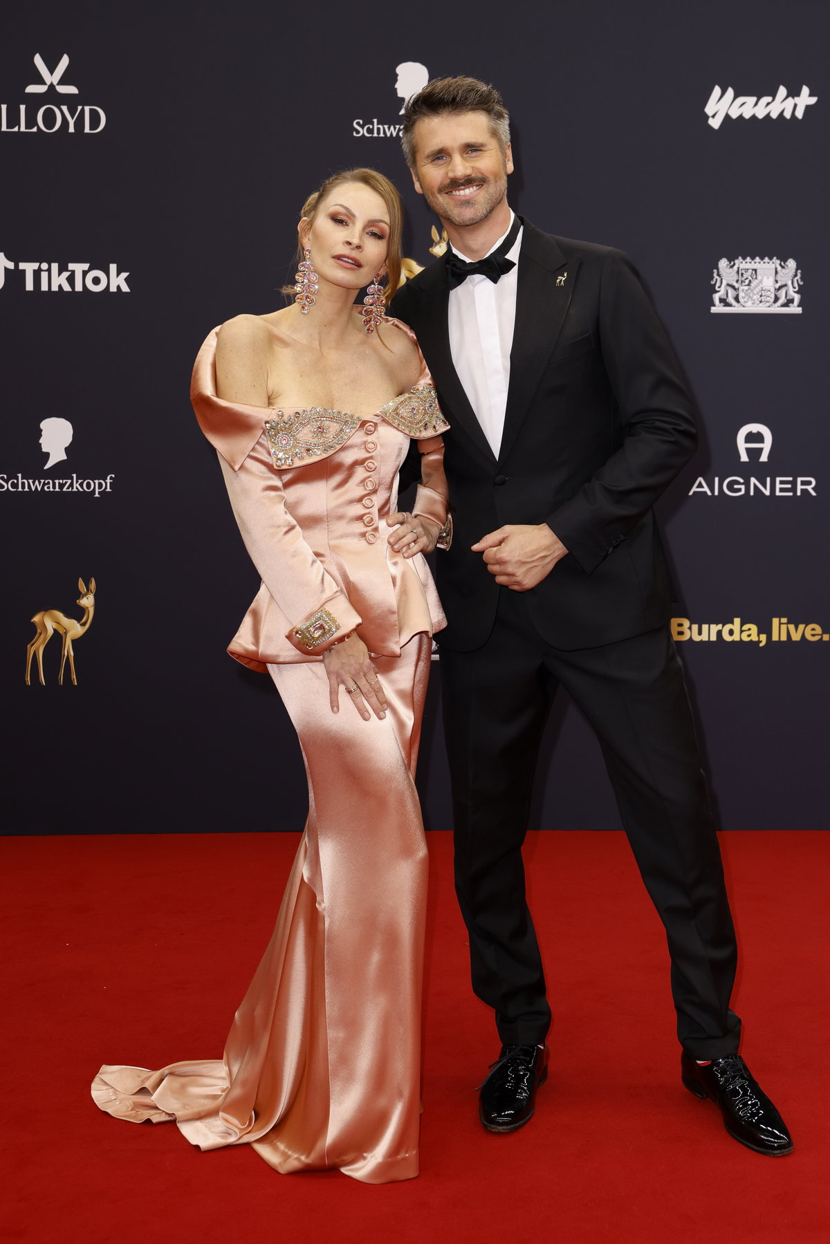 Thore Schölermann und Jana Schölermann beim Bambi 2025