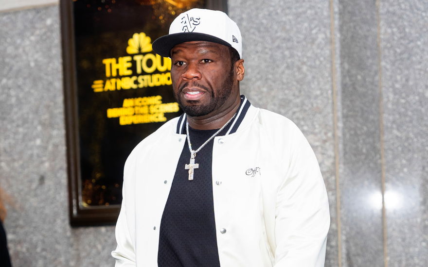 50 Cent auf Straße