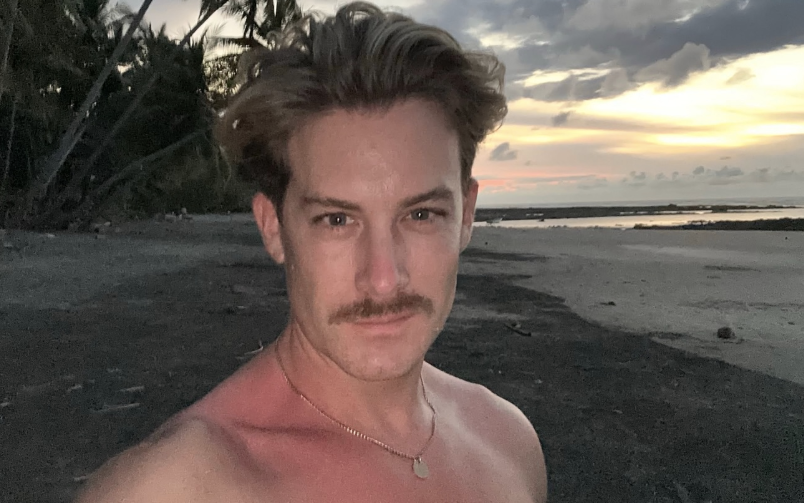 Dominik Schmitt am Strand