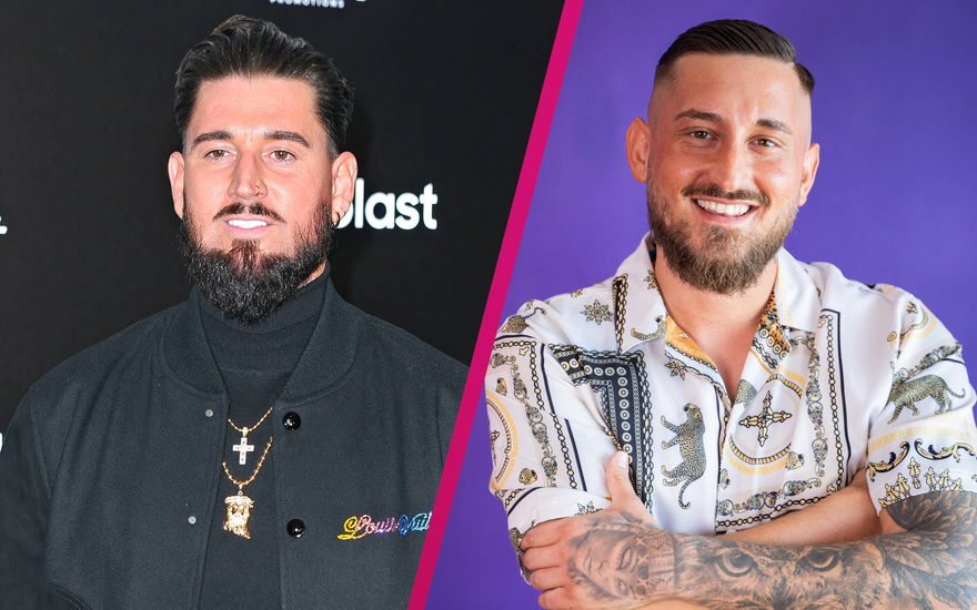 Mike Heiter und "Make Love, Fake Love"-Kandidat Alex, der Elena Miras' Herz erobern will