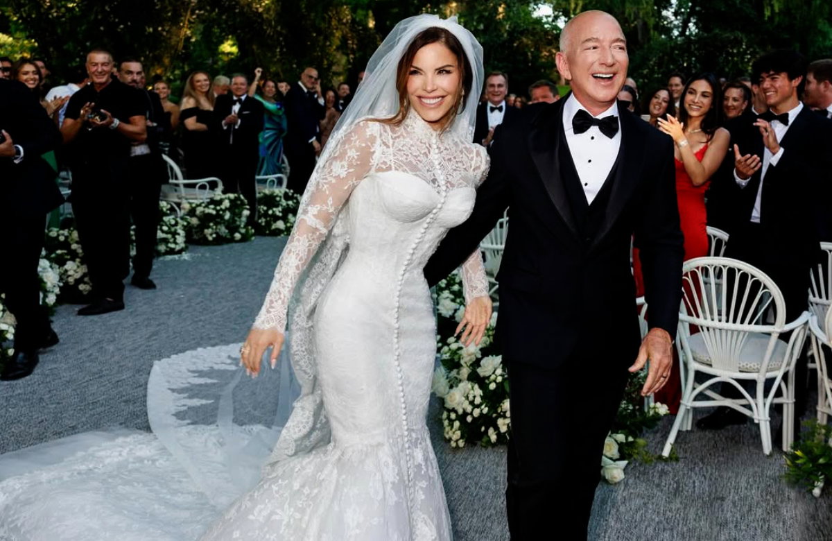 Jeff Bezos mit Lauren Sánchez
