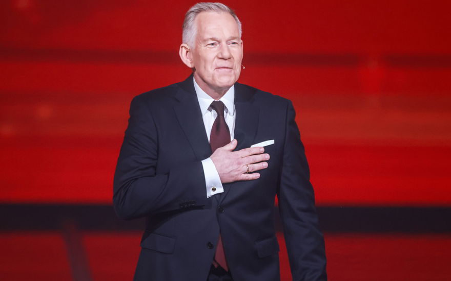 Johannes B. Kerner sehr ergriffen