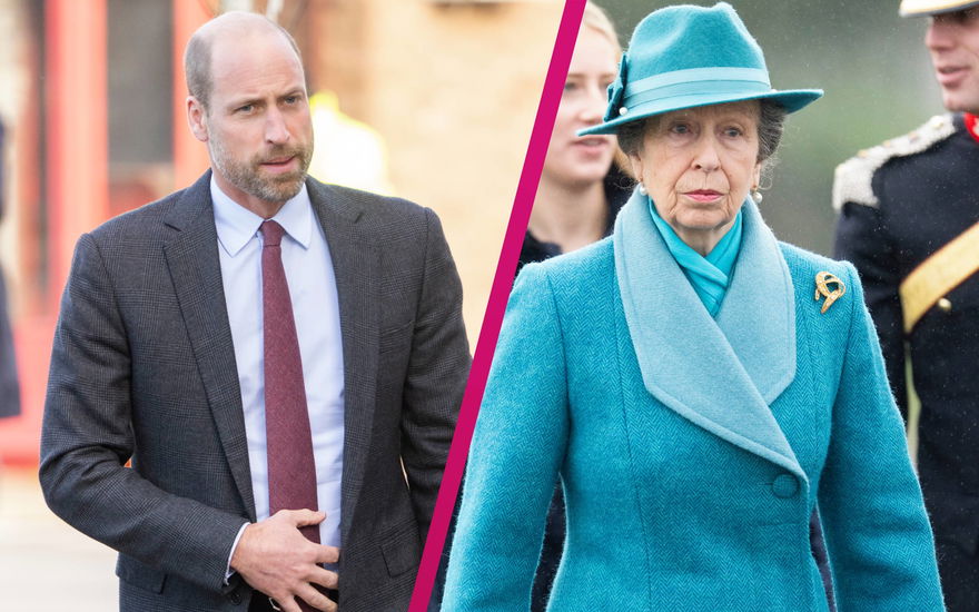 William mit Tante Anne