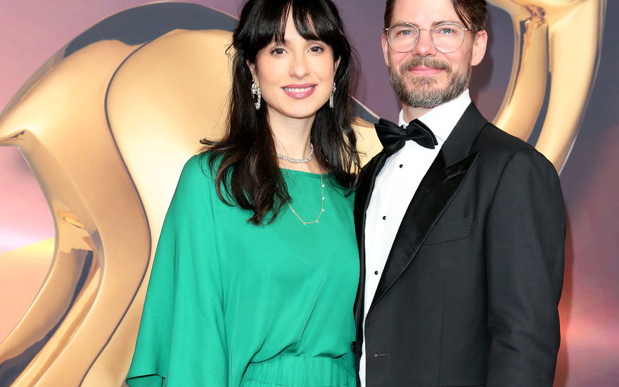 Stephanie Stumph und Florian Santner beim "Bambi" 2026