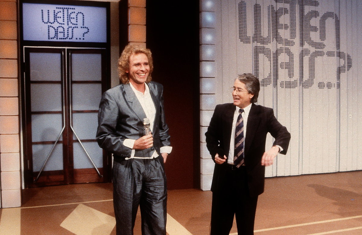 Wetten dass mit Thomas Gottschalk