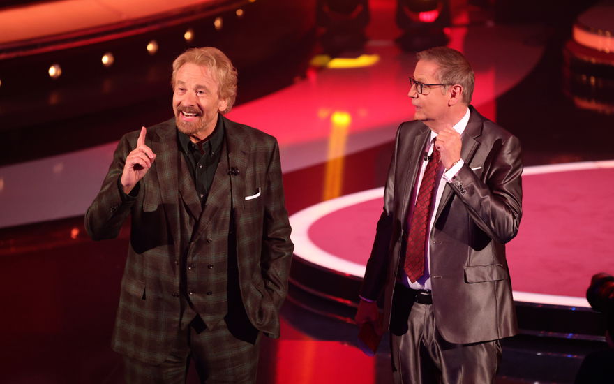 Thomas Gottschalk mit Günther Jauch