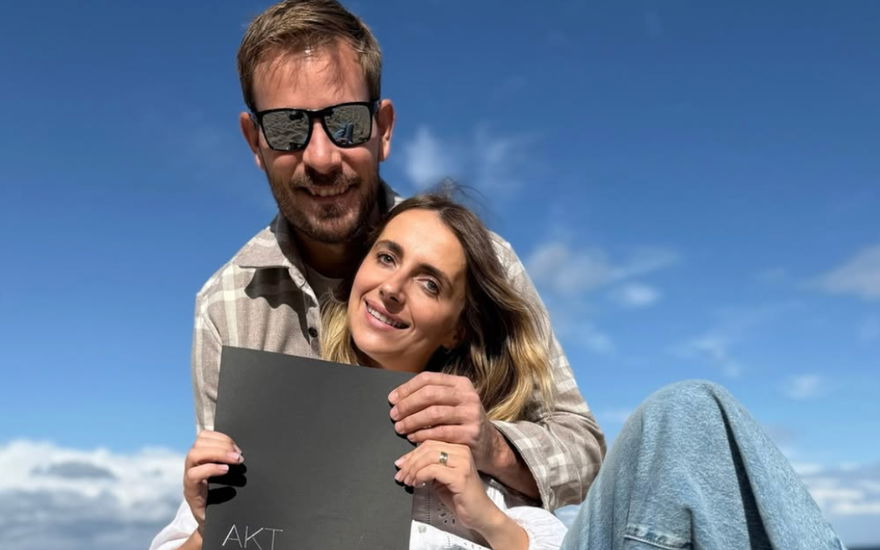 Anna und Gerald Heiser glücklich