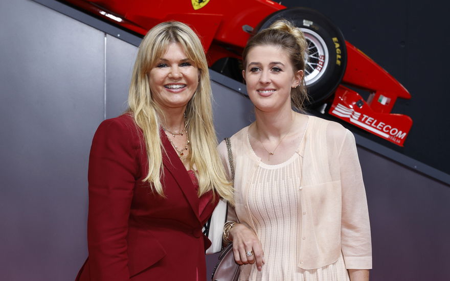 Corinna Schumacher mit Gina Schumacher