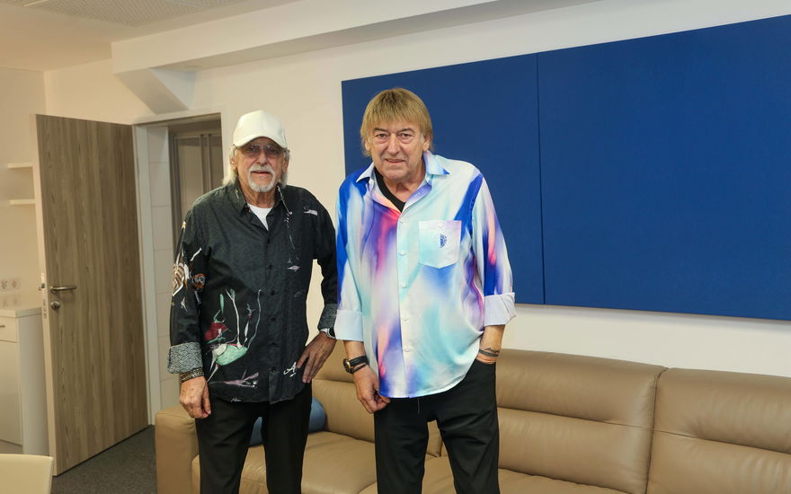 Bernd und Karl-Heinz Ulrich als "Die Amigos"