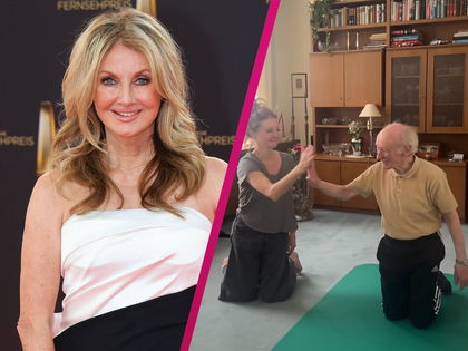 Frauke Ludowig: Rührend! So hält sie ihren Papa (92) fit