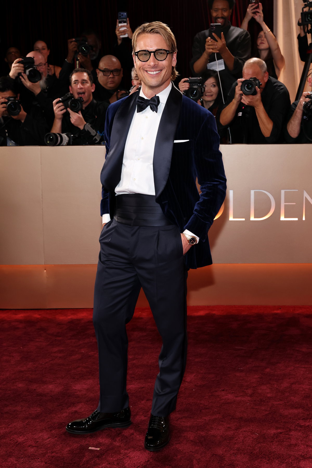 Glen Powell bei Golden Globes