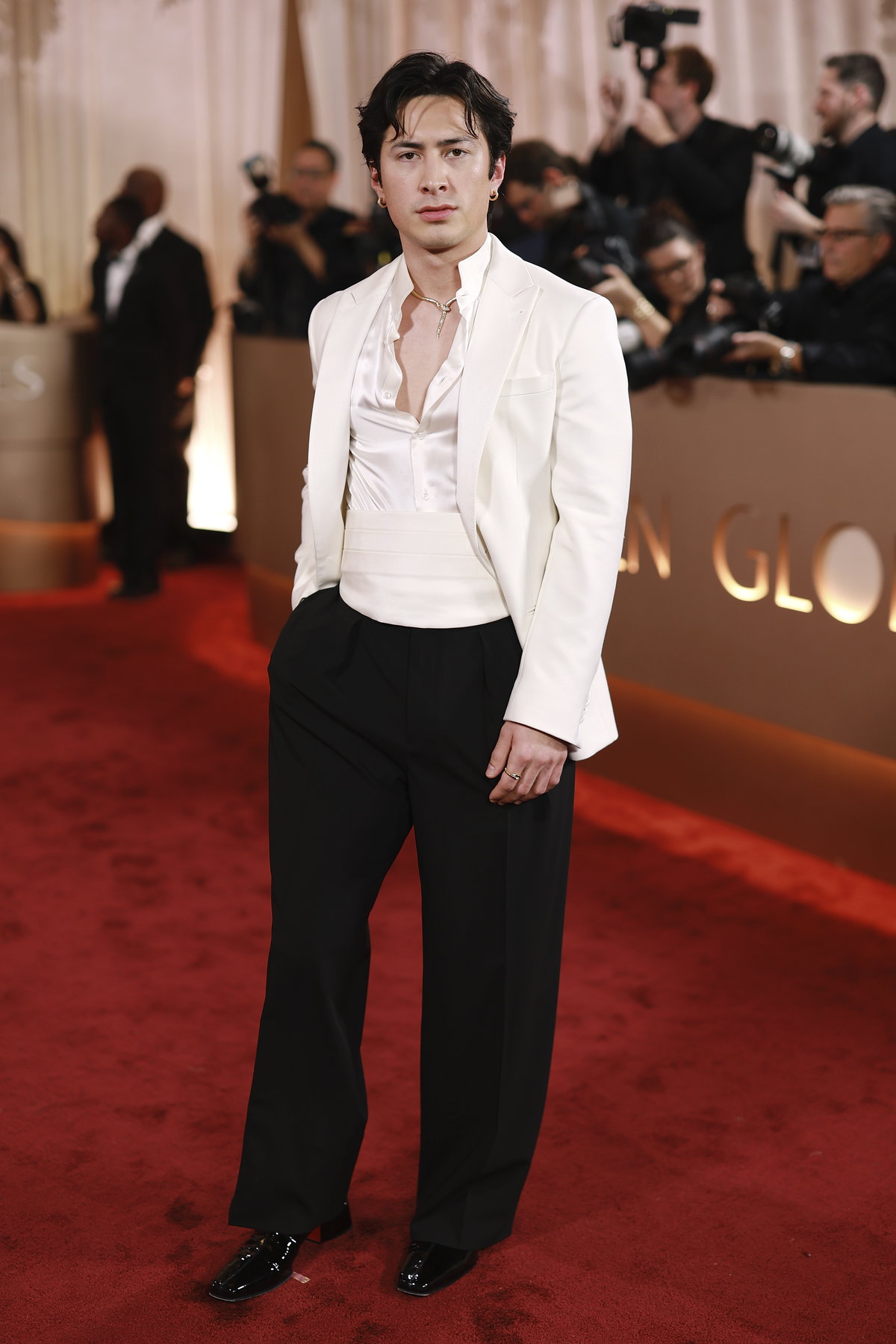 Hudson Williams Golden Globes