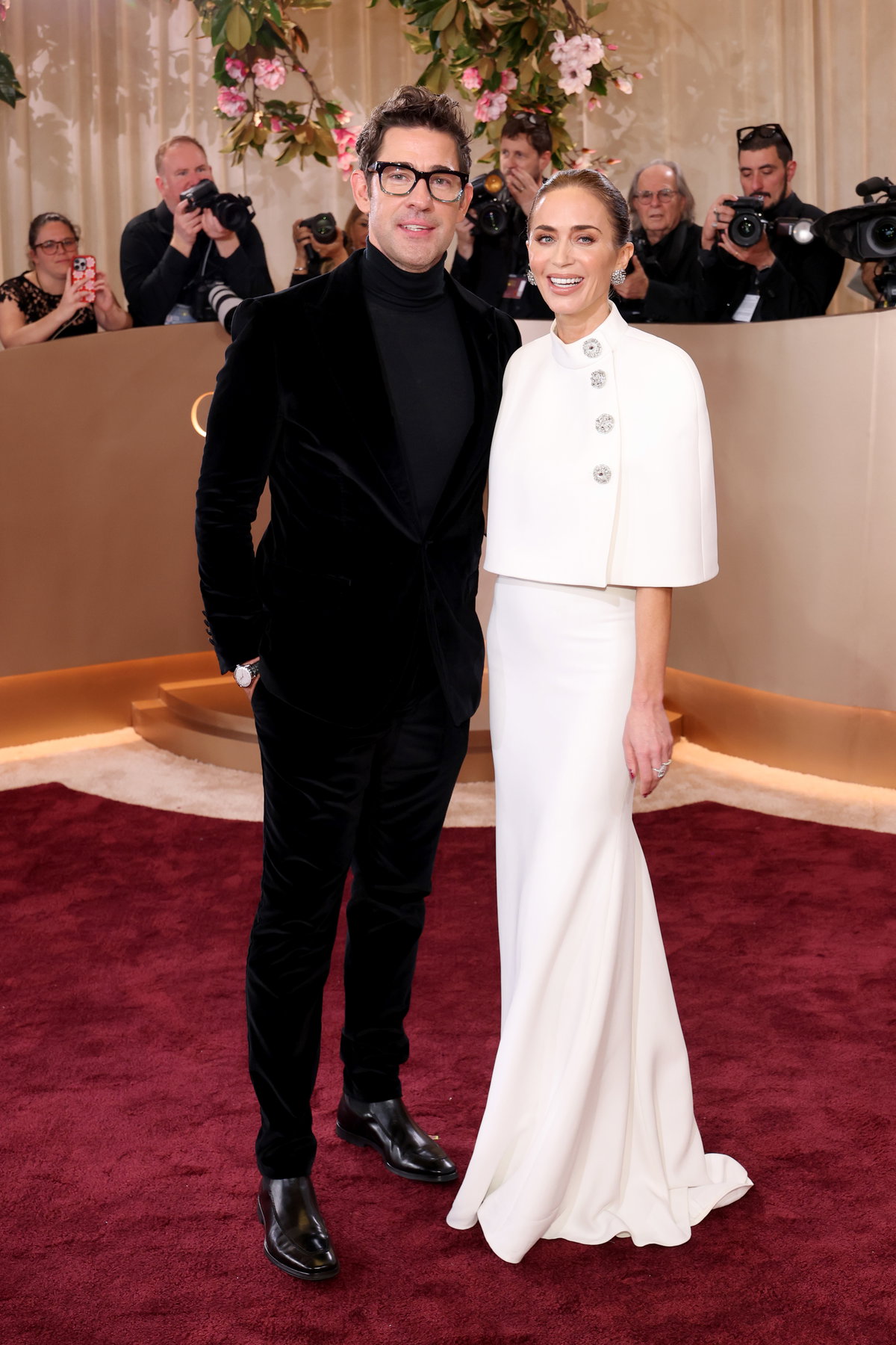 John Krasinski und Emily Blunt bei Golden Globes