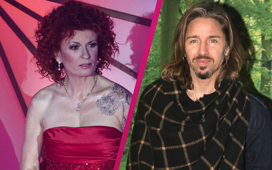 Lucy Diakovska mit Gil Ofarim in Collage
