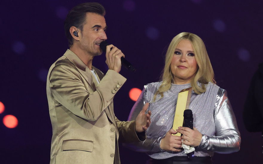 Maite Kelly und Florian Silbereisen bei den Schlagerchampions