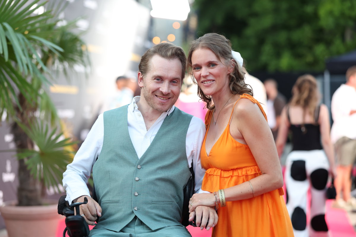 Samuel Koch mit Ehefrau Sarah Elena Koch